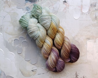 Oxidation - Hand dyed Yarn, Handdyed Yarn, Sock Yarn, Wool Yarn,- Fingering Weight– 100g