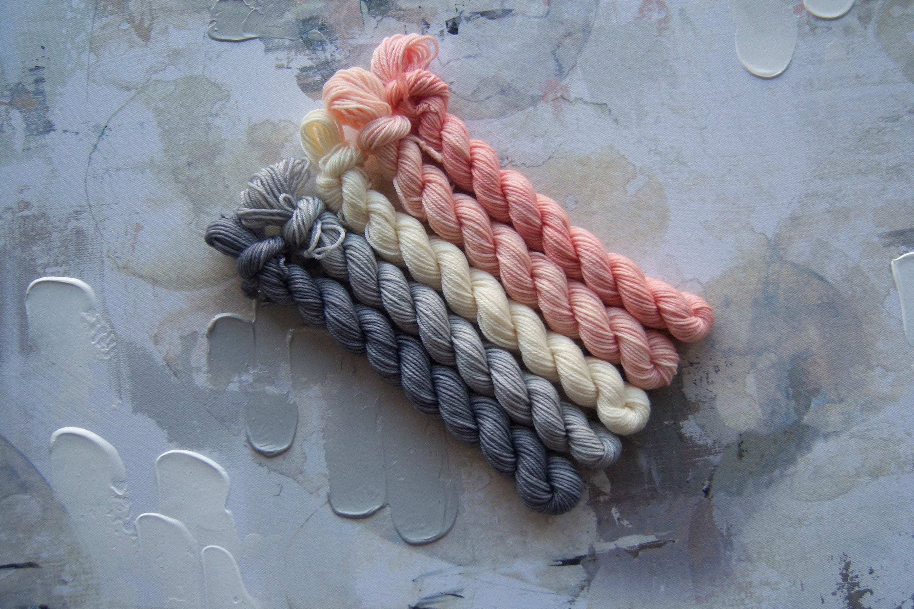 Slow Dance Gradient Set, Hand Dyed Yarn / Handdyed yarn, Sock Yarn