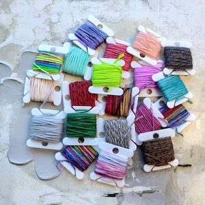 10 Pack of Darning Yarn, Darning Thread, Wool and Cotton yarn for mending clothes and fabric