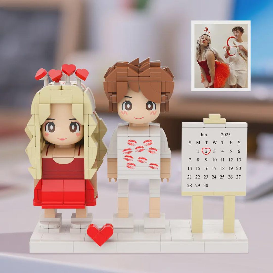 First Date Brick Custom Significant Date Brick Figure – Romantic Gift for Couples - Etsy