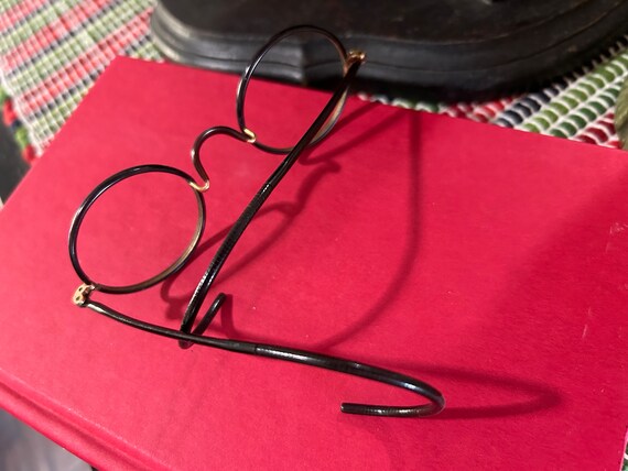 Antique eyeglass frames SMALL spectacle frames Vi… - image 4