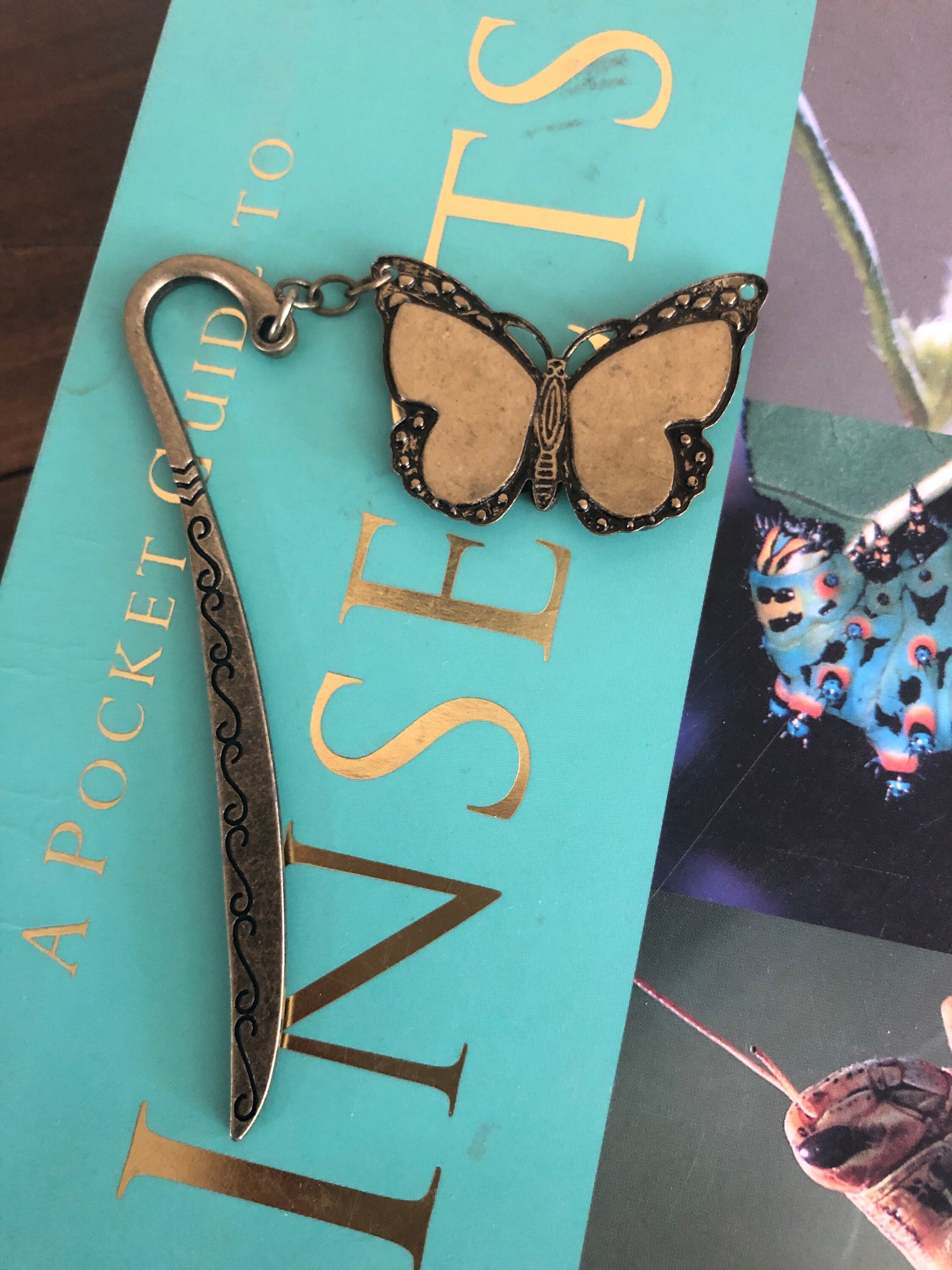Butterfly Book Mark Nature Gifts Monarch Butterfly Book Lover Etsy