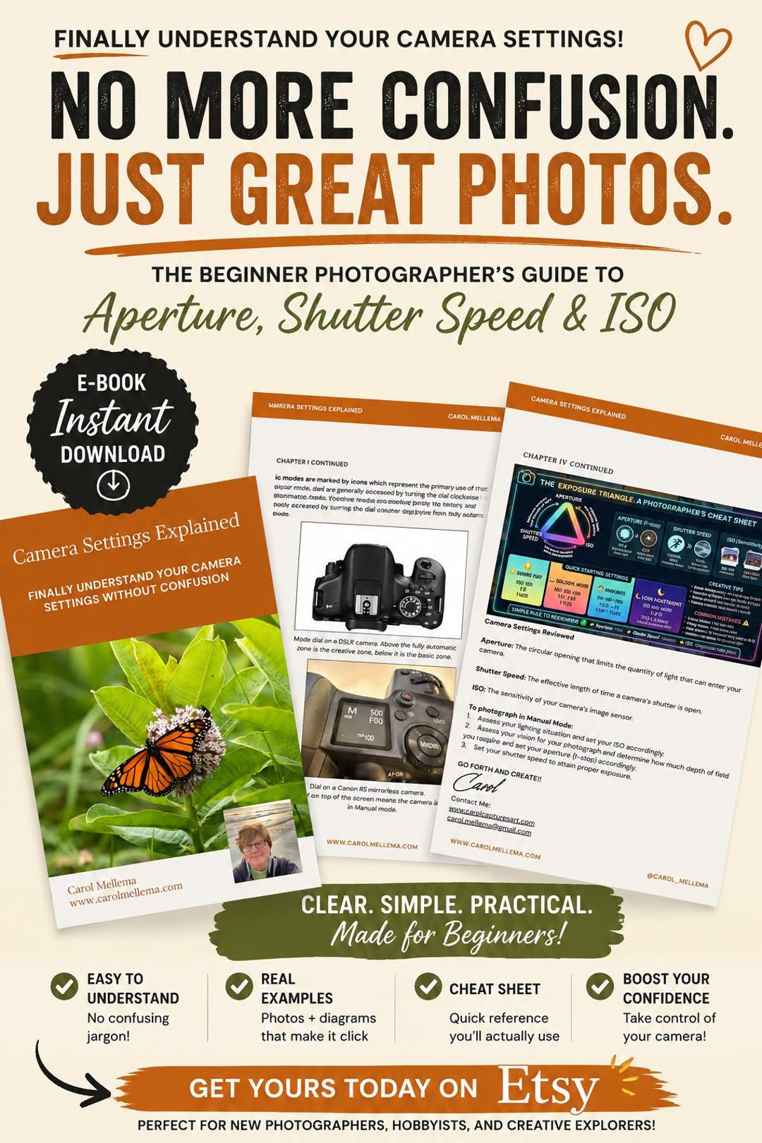 Camera Learning Camera Settings Explained for Beginners | Photography Guide PDF ...
