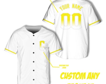 Custom Any Request Custom Color Baseball Jersey Personalized Baseball Shirt Baseball Game Day Matching Outfit For Baseball Fans Players