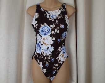 Vintage Sessa Bathing Suit High Leg Size Medium 1990s