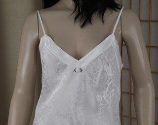 Warner's Slip Donna – Microfibra Setosa, Fascia Anti-muffin Top, Bianco, Taglia L (US)