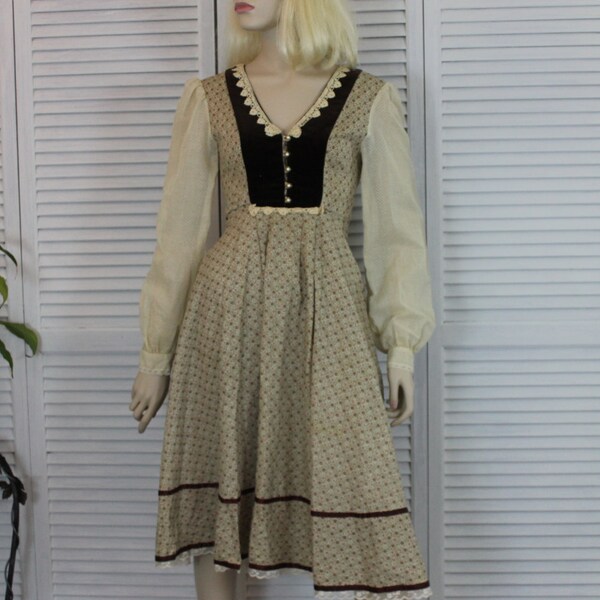 Vintage Gunne Sax Girls Dress Size 3 by Jessica San Francisco Junior