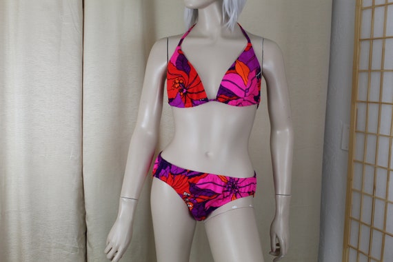 Vintage Sun Fashions Of Hawaii 1960's Psychedelic
