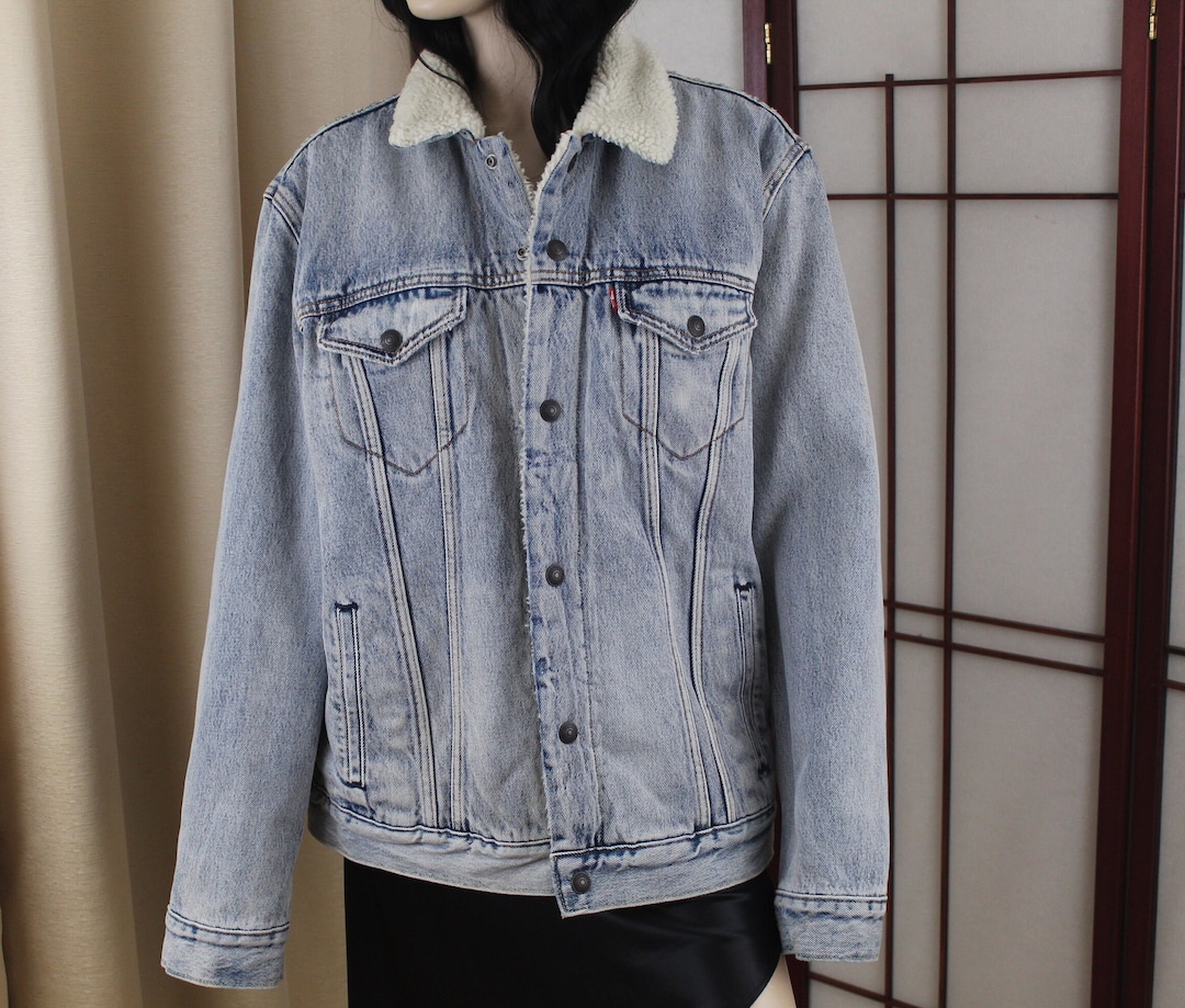 Denim Jacket Giubbotto Jeans Levis Donna Levis Jacket Womens Large