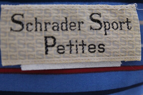 Vintage Schrader Sport Petites Light Shirtwaist D… - image 8