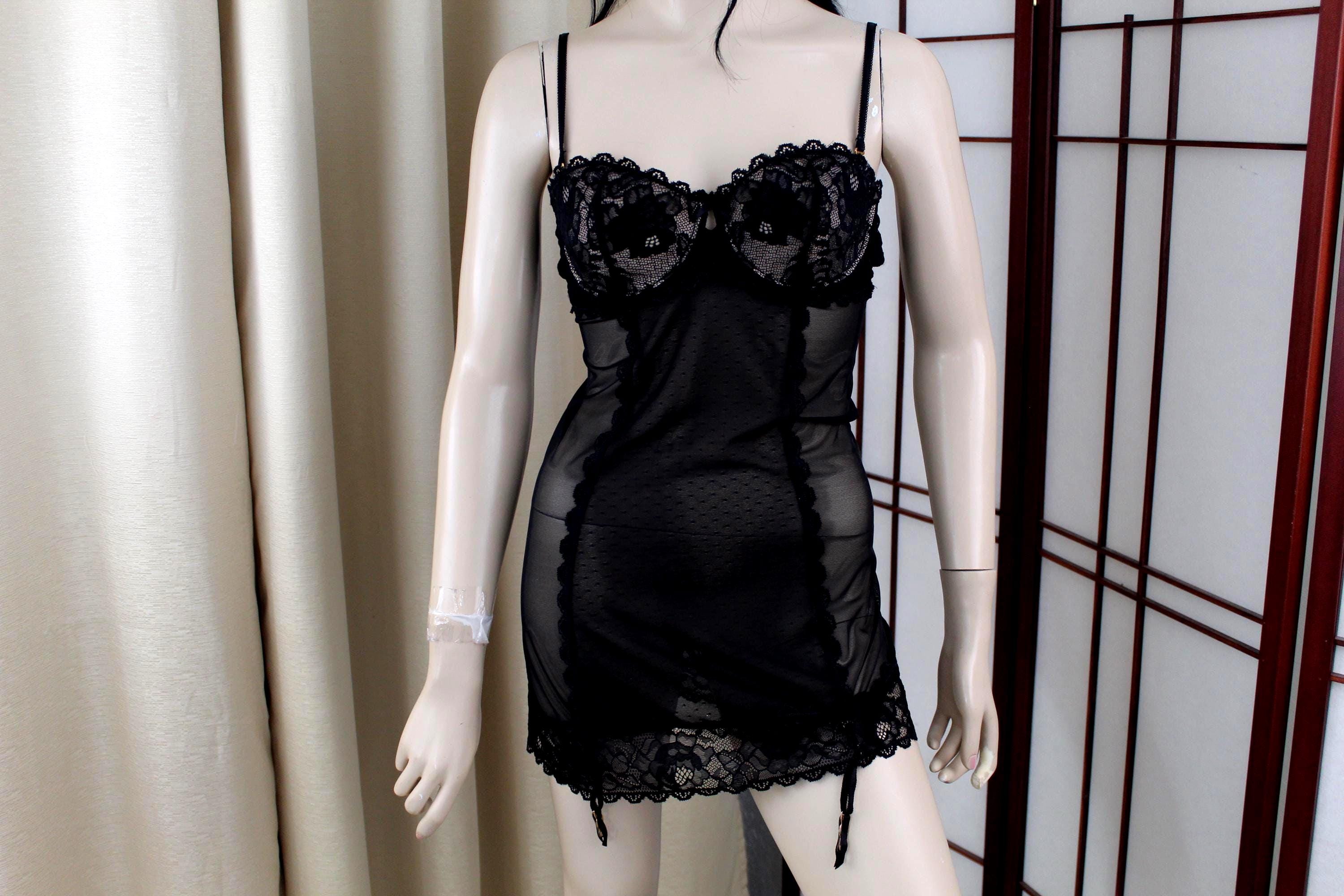 Victorias Secret Black Babydoll - Etsy