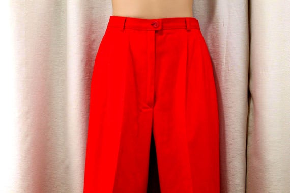 Pendleton, Vintage Pendleton Red Wool Pants Size 8 26" Waist