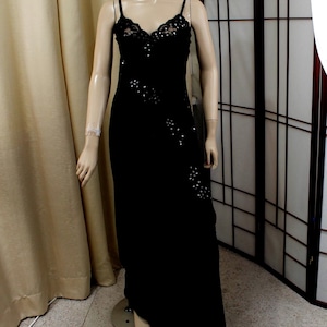 ashro black dresses Perla Pearl-Trim Sheath Dress, Size 6, Black, Misses