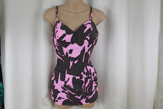 Vintage Elisabeth Stewart One Piece Bathing Suit w