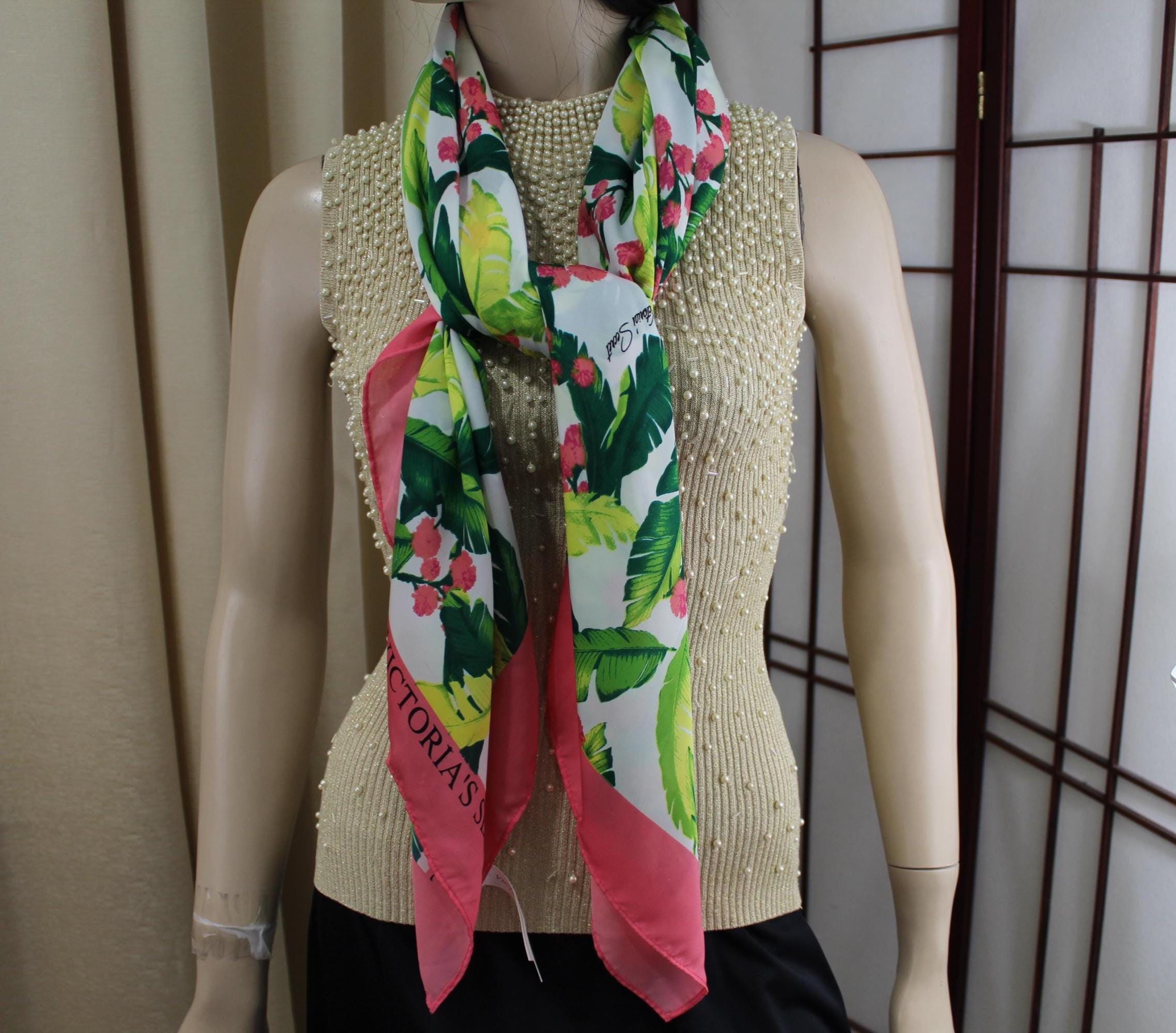 Victorias Secret Scarf - Etsy