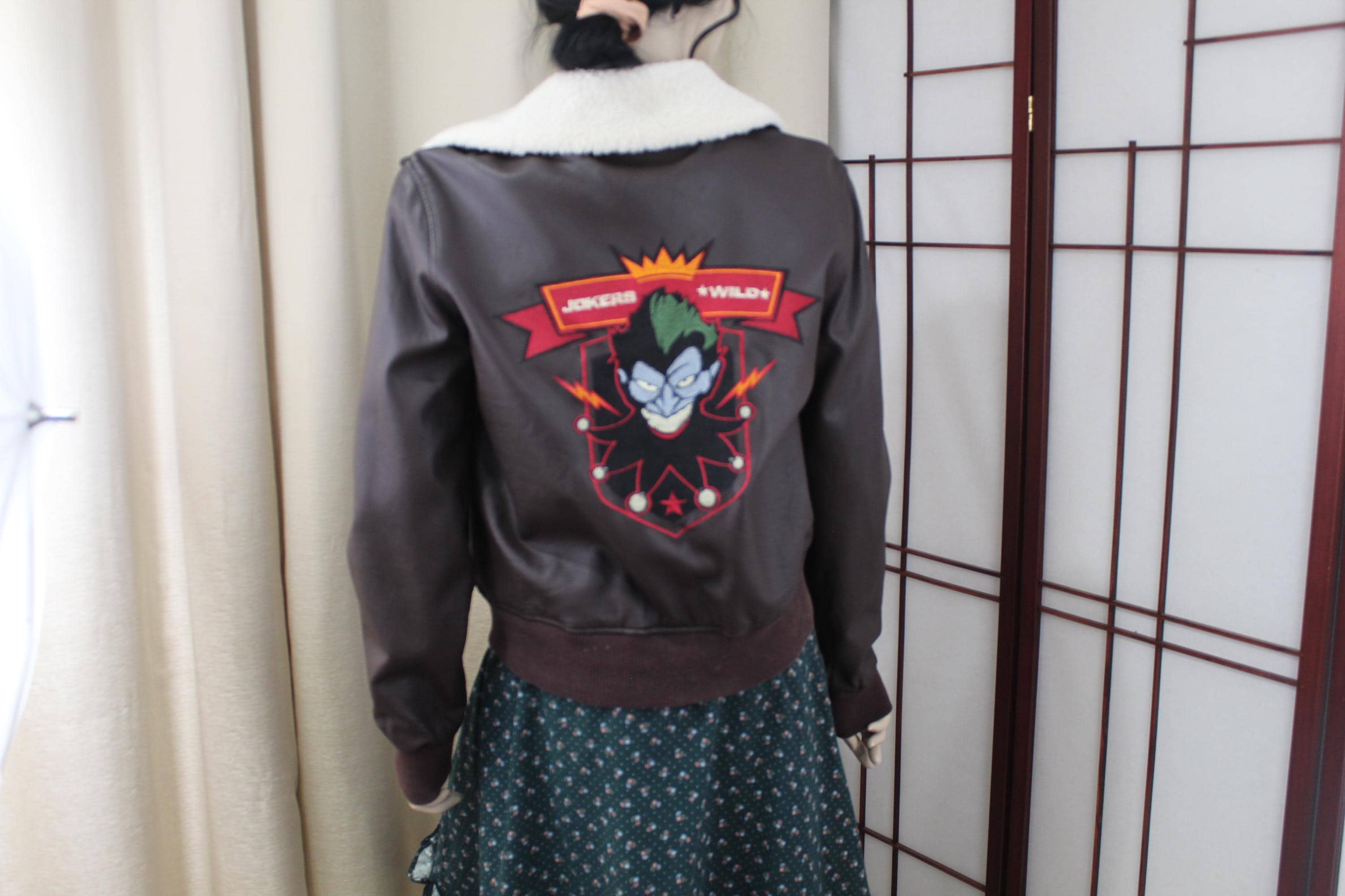 Dc Comics Giubbotto Di Harley Quinn Leather Jacket Harley Quinn