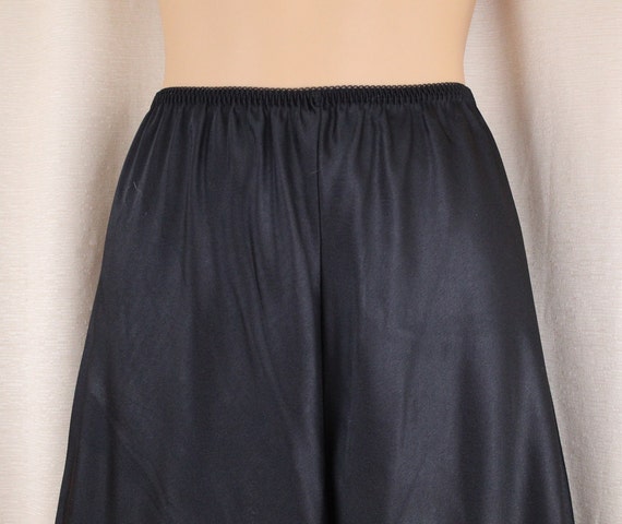 Vintage Pajama Bottoms Black Satin Size Medium Etsy Canada