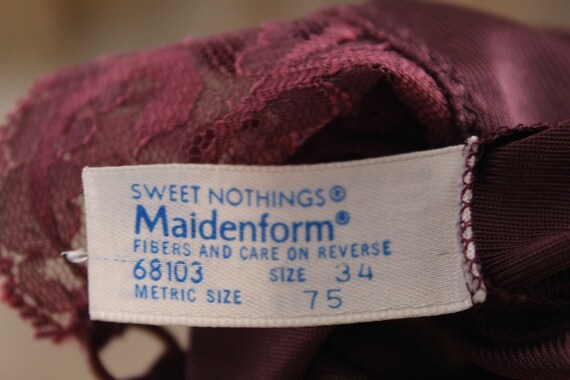 Vintage Maidenform Sweet Nothings Cami & Slip Set… - image 9