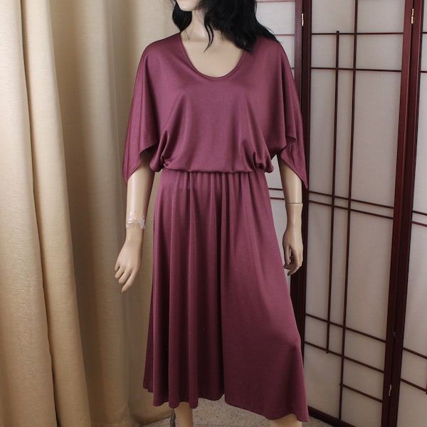 aubergine agatha dress main image 1