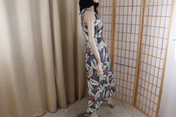 Vintage Hilo Hattie Sleeveless Dress Size 16 - image 3