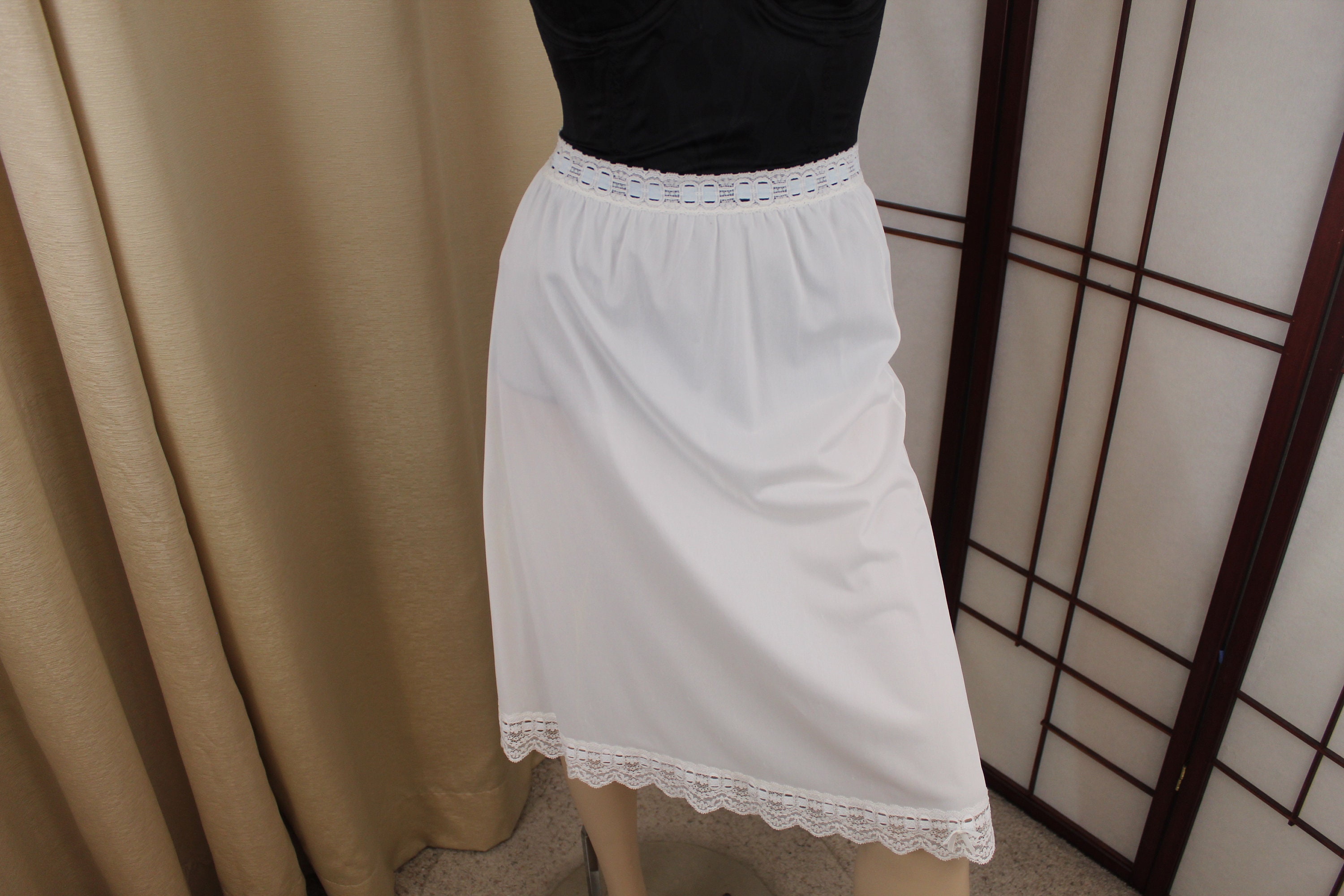 Half Slip Skirt Slip Target Nylon White Half Slip Petticoat Vlazom