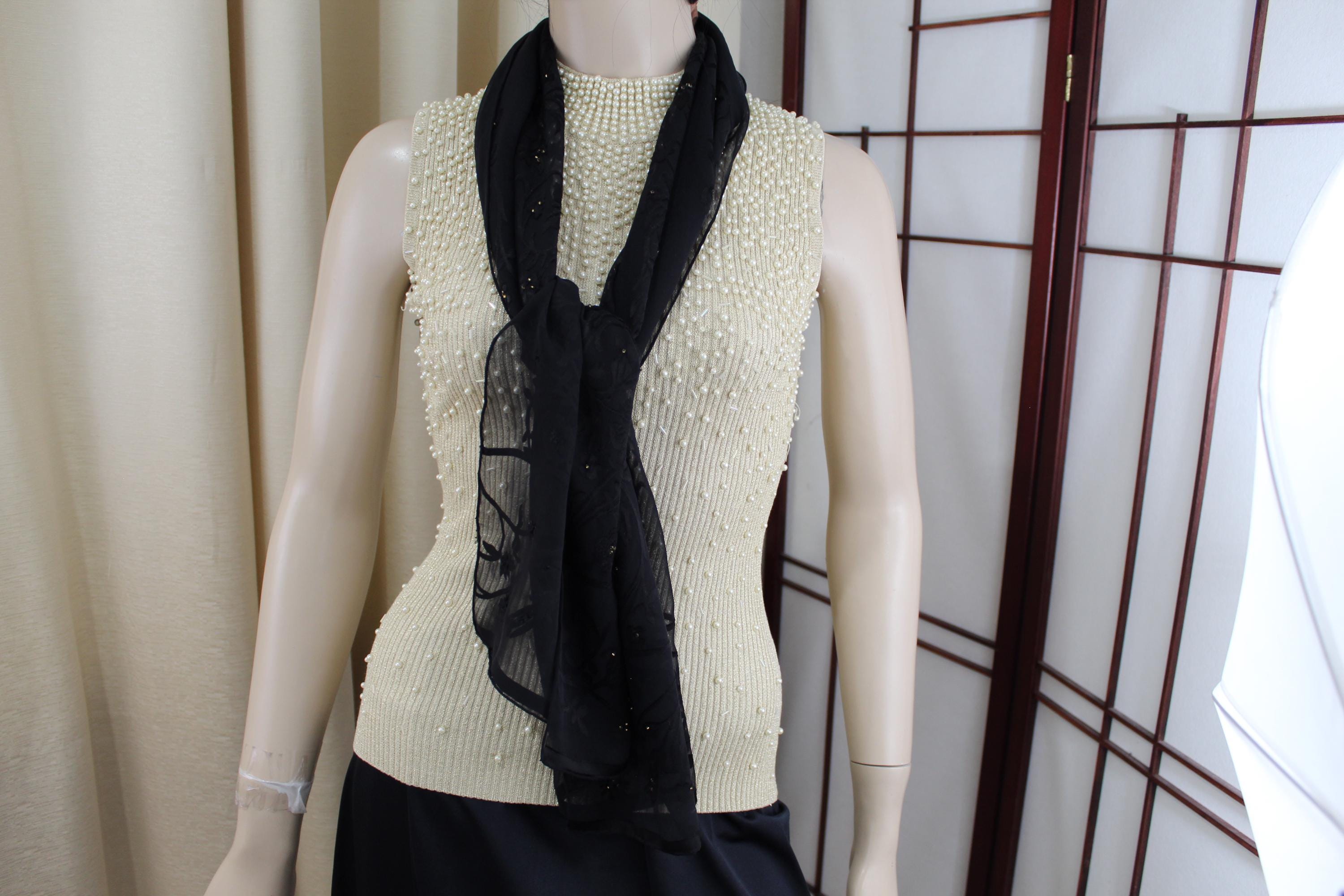 Velvet Triangle Scarf with Beaded Edge - Deep Wine Velvet Triangle Scarf - Etsy main image 3