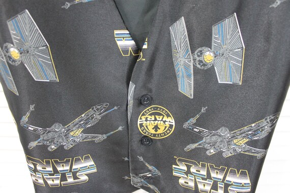 Vintage 1997 Star Wars Men's Vest Rare Official S… - image 3