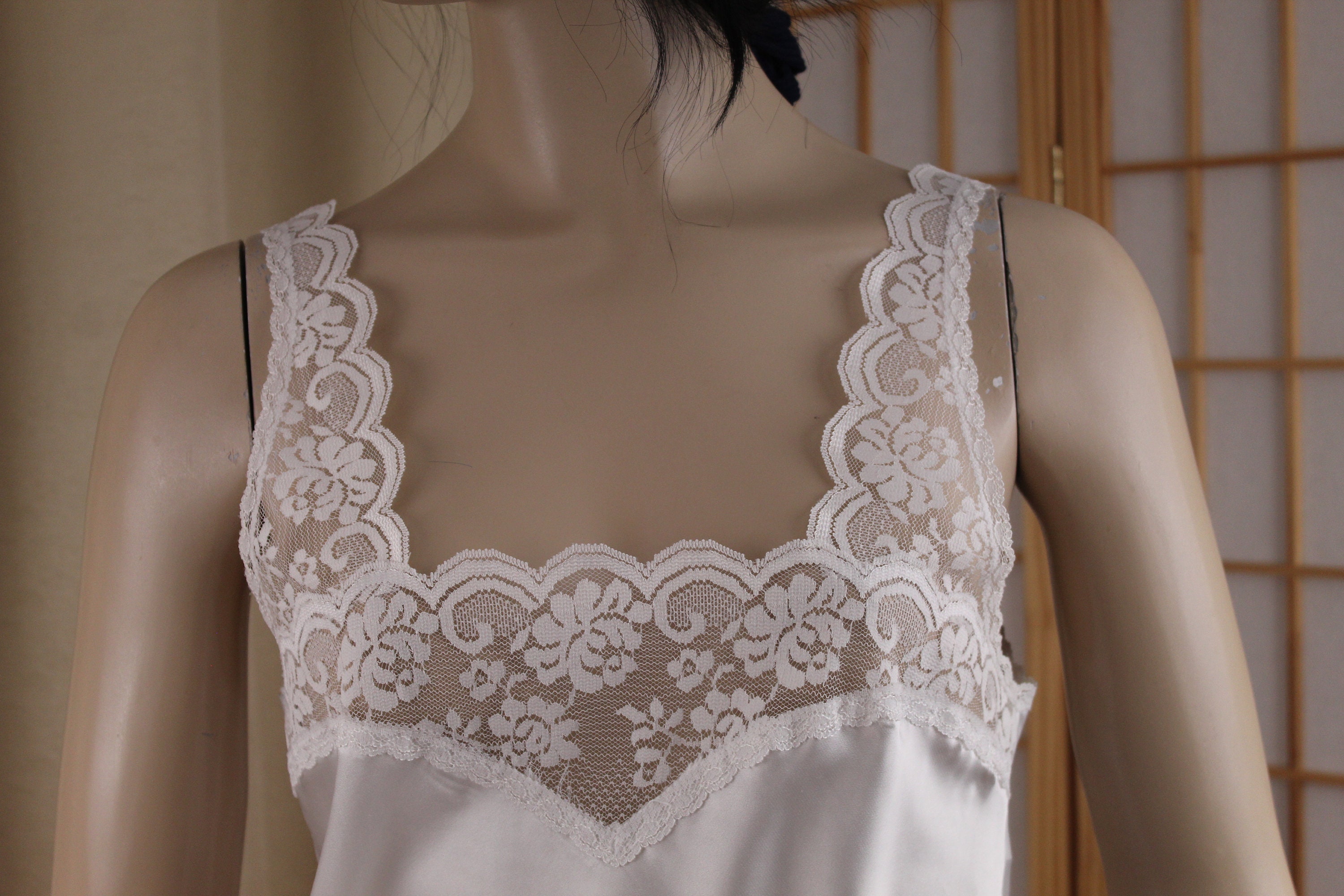 Vintage Maidenform Chantilly Size 34 White Cami -  Norway