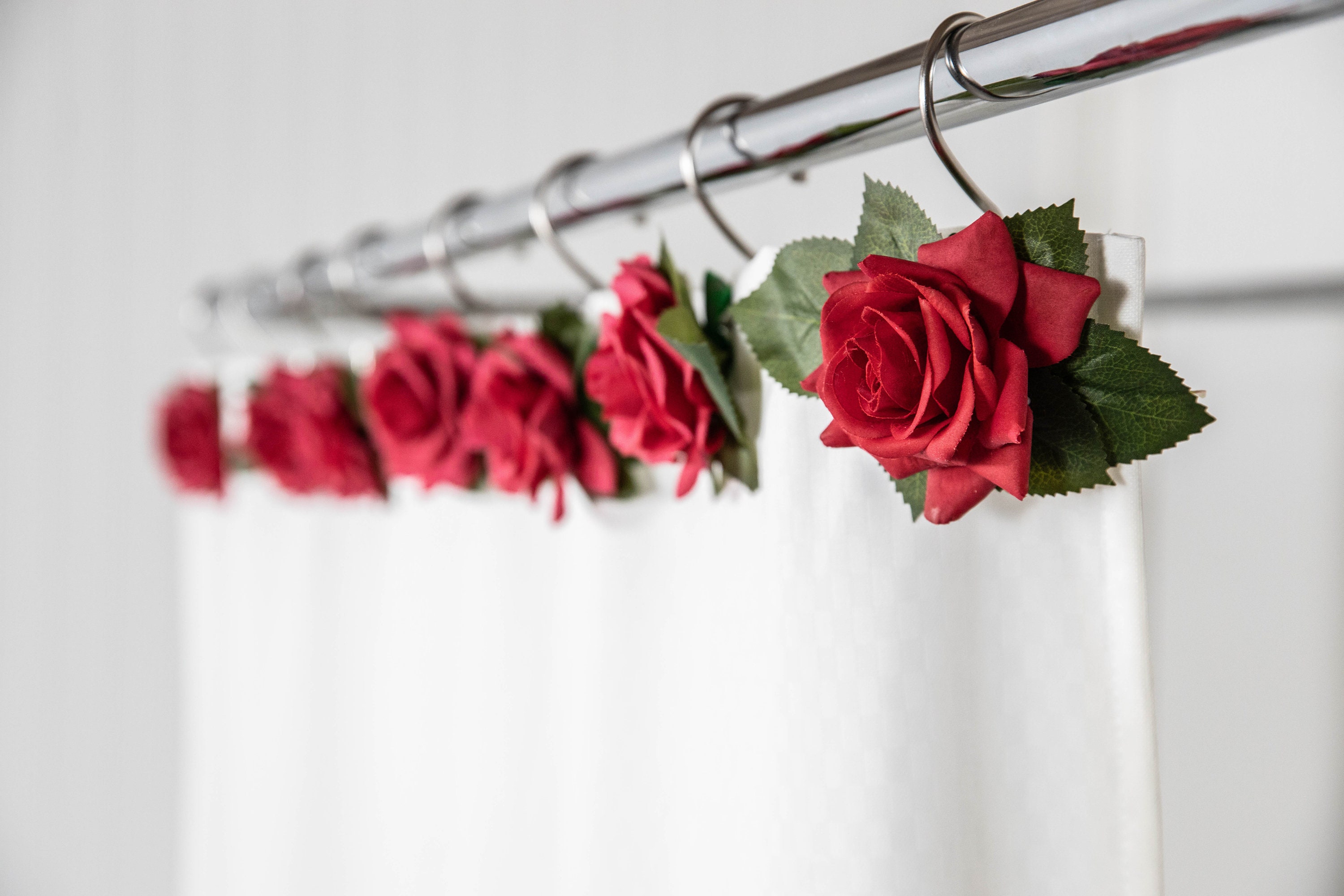 2021年春の Red decorative shower hook holder butterfly shaped wall hangers