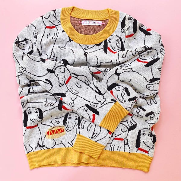 Dachshund knit Sweater