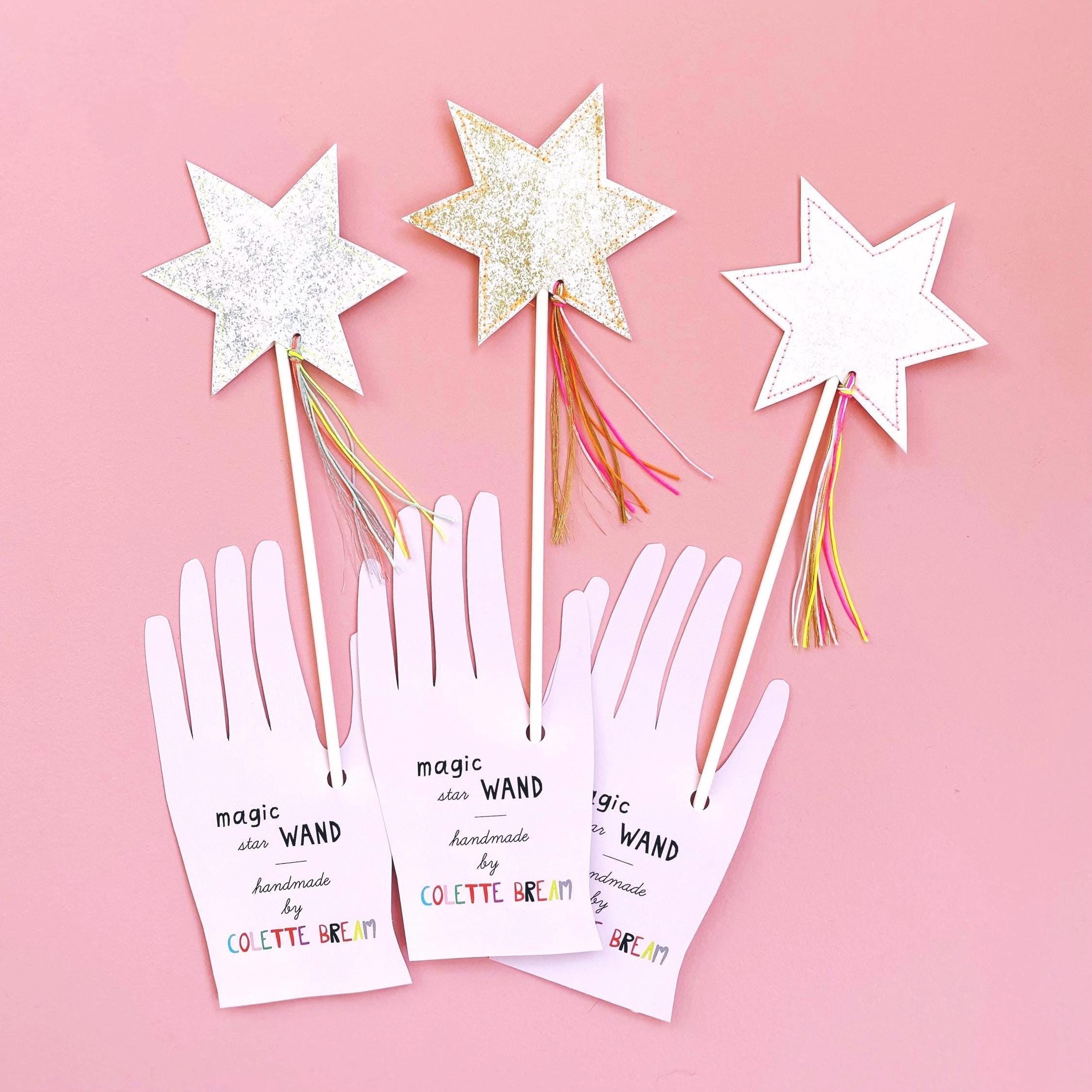 Magic Wand for Kids - Sparkly Princess Fairy Wand - Pretend Play