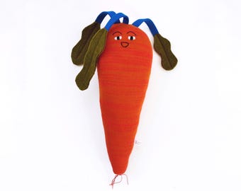 Carrot - Merino Knit Plush Toy