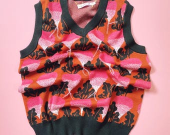 Beets knit Sweater Vest
