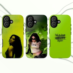 Charli Xcx Brat Phone Case - Etsy Australia Charli Xcx Brat Phone Case - Etsy Australia