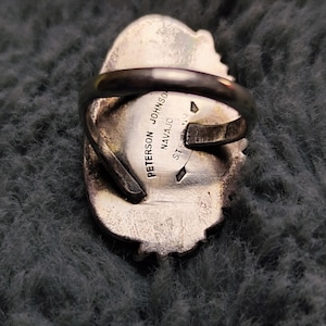 『Peterson Johnson』シルバー バングル ナバホ Peterson Johnson Navajo Jewelry - Etsy