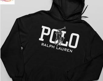Polo Ralph Lauren Black Hoodie – Classic Streetwear Pullover