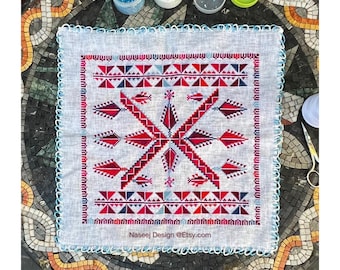 Gaza Handkerchief – Palestinian Bridal Handkerchief (منديل غزة)