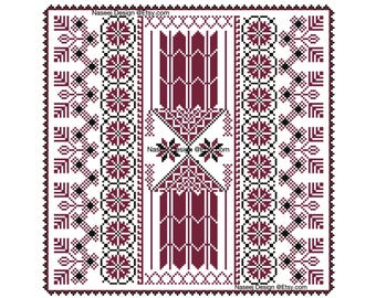 Ramallah Handkerchief – Palestinian Bridal Handkerchief (منديل رام الله)