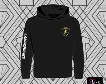 Lamborghini-huvtröja för barn