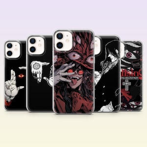 Funda para teléfono Hellsing Ultimate Alucard Anime para iPhone 17Pro, 16, 15, 14, 13, 12, Samsung S26, S25, S24, S23Fe, A16, A56, Pixel 10, 9 Pro