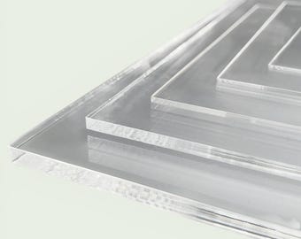Lastre acriliche trasparenti (PMMA), spessore 3,0 mm (0,118")