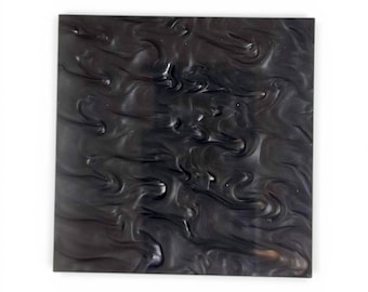 Fogli acrilici (PMMA) perlati su un lato con effetto ondulato/a flusso, spessore 3,0 mm (0,118")