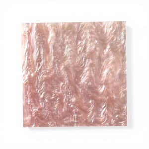 Acrylic Ripple Glitter Sheet, Pearlescent Iridescent Effect, Laser Cut Material, 3.0mm Thickness - One-Sided