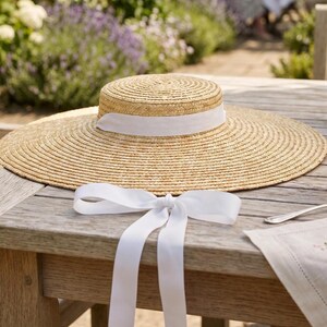 1940s Straw Hat - Etsy display picture 2
