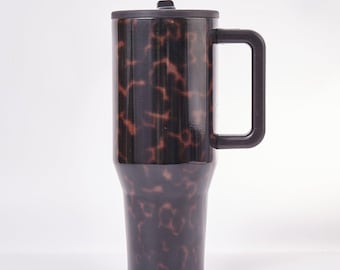 HydroJug Tortoise Shell Traveler Tumbler – Glossy Pattern Limited Edition