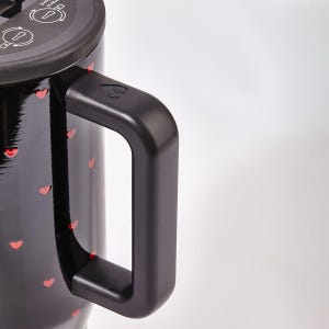 HydroJug Queen of Hearts Traveler Tumbler – Black Valentine Limited Edition