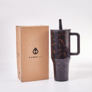 HydroJug Tortoise Shell Traveler Tumbler – Glossy Pattern Limited Edition