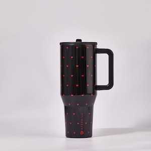 HydroJug Queen of Hearts Traveler Tumbler – Black Valentine Limited Edition