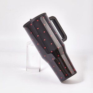 HydroJug Queen of Hearts Traveler Tumbler – Black Valentine Limited Edition