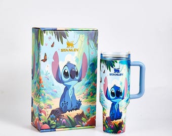 Stanley x Stitch Limited Edition Luminous Tumbler Blue Quencher